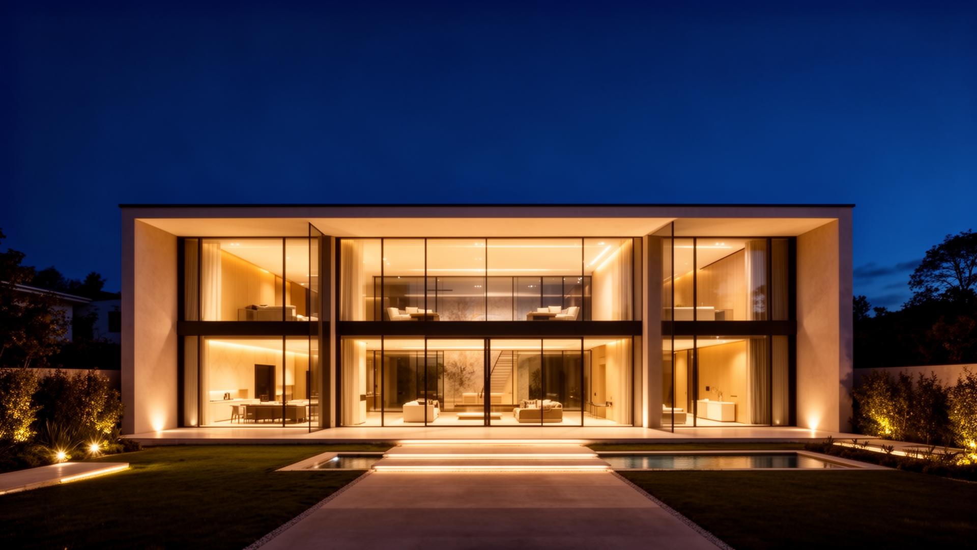 A homeowner relaxing in a well-cared-for home