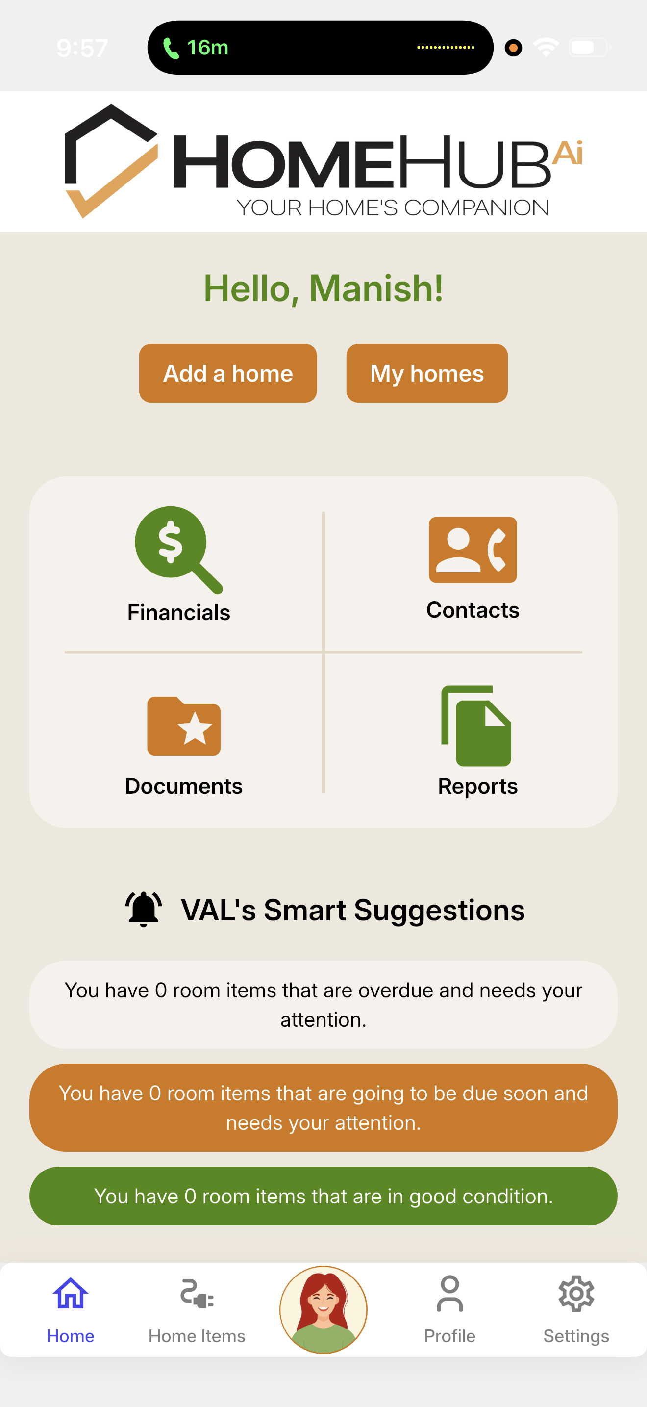 HomeHubAi Mobile App